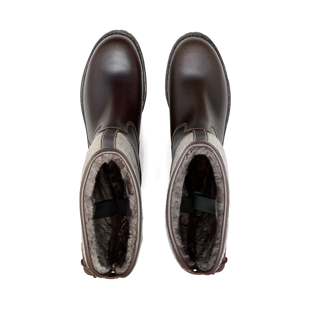 SALOBER Lammfell / Juchten