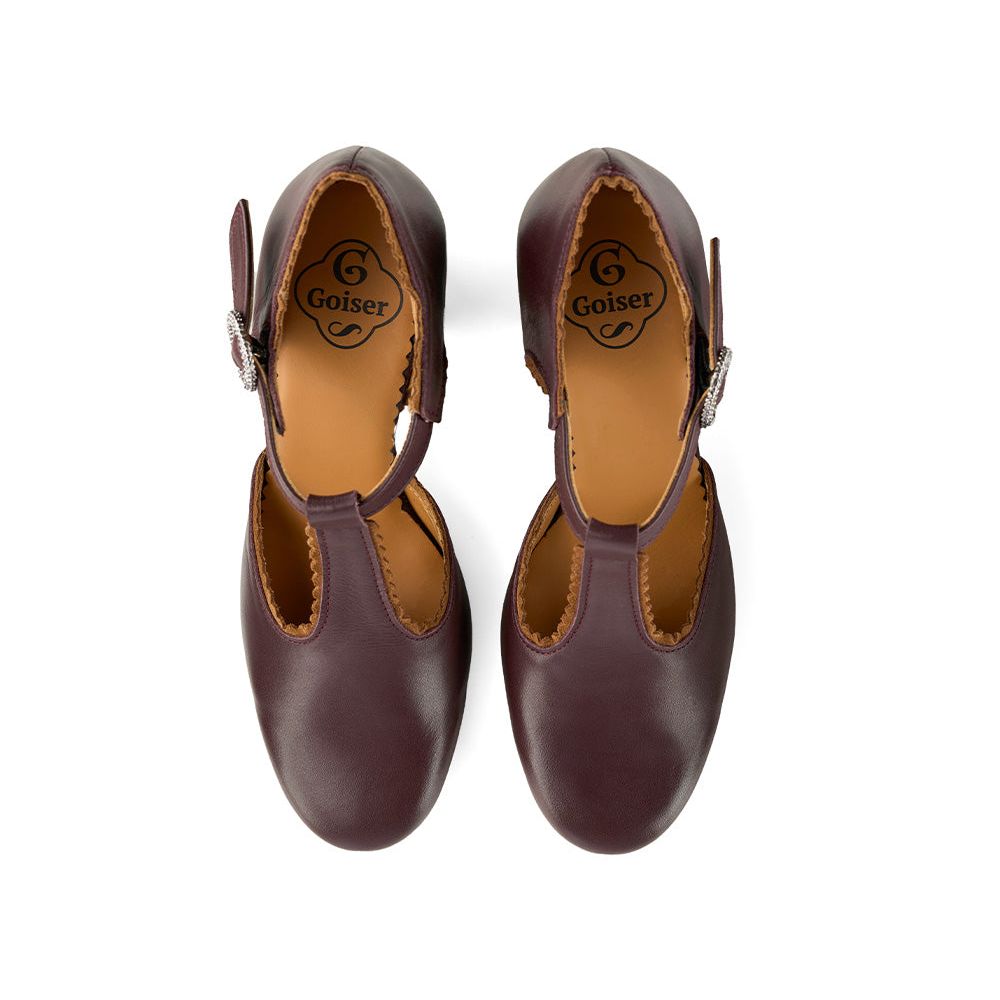 THERES rotbraun/cognac