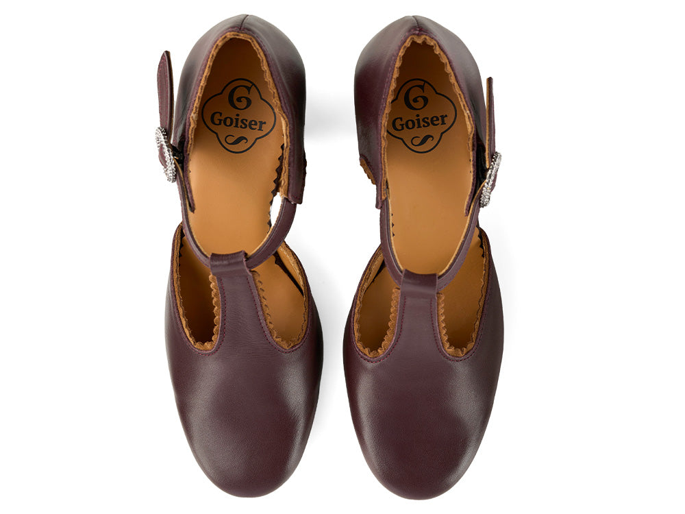 THERES rotbraun/cognac