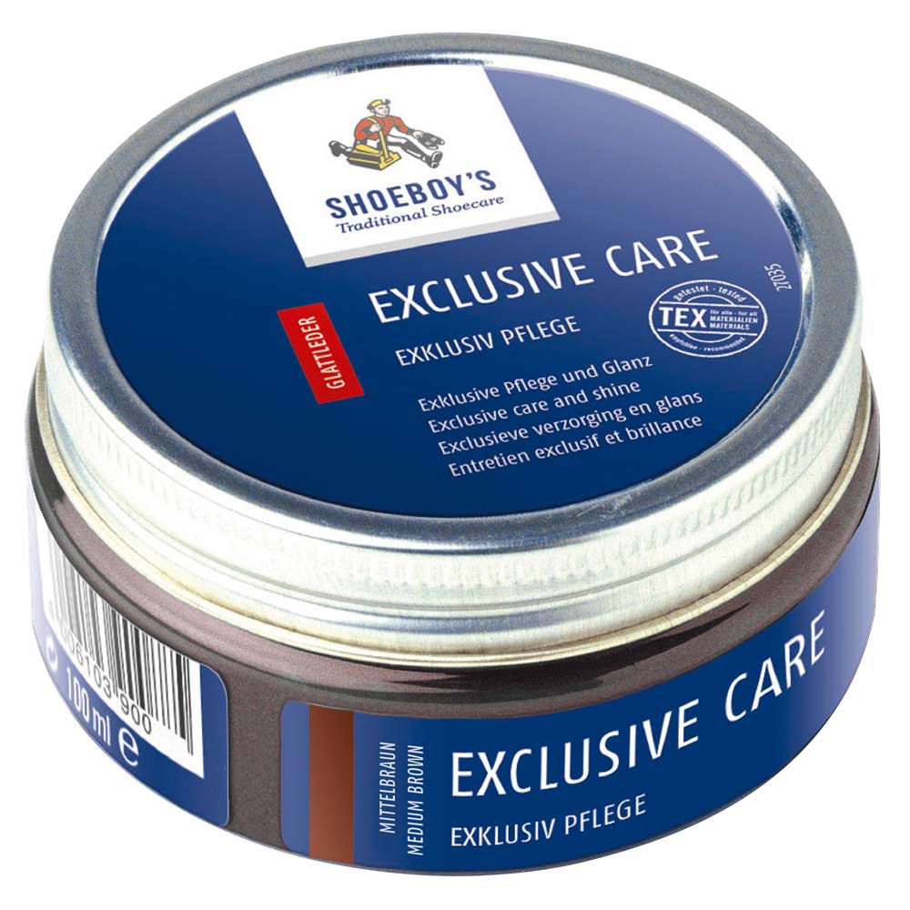 SHOE BOY'S Exklusiv Pflege 100 ml  mittelbraun