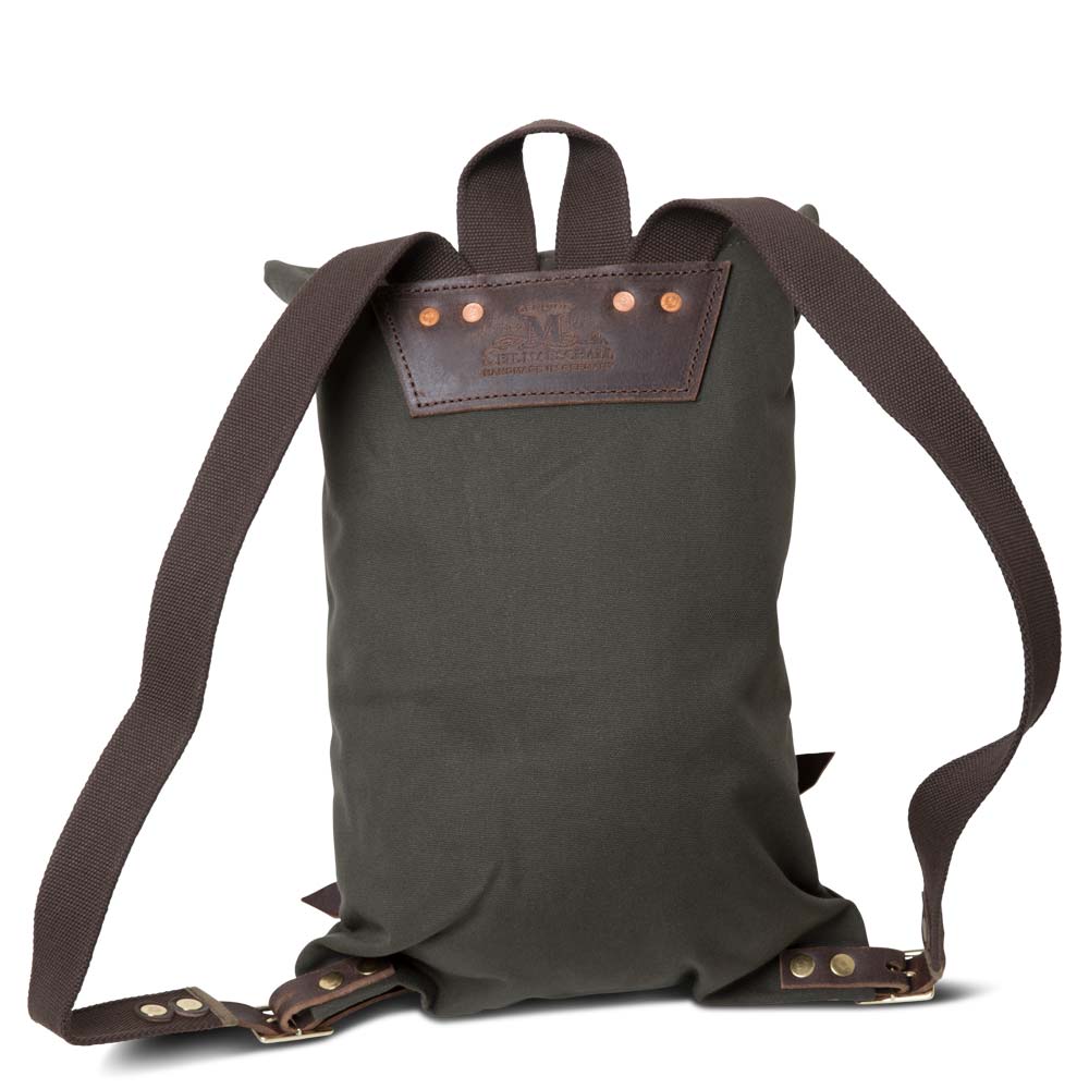 Canvas Rucksack Pur  oliv