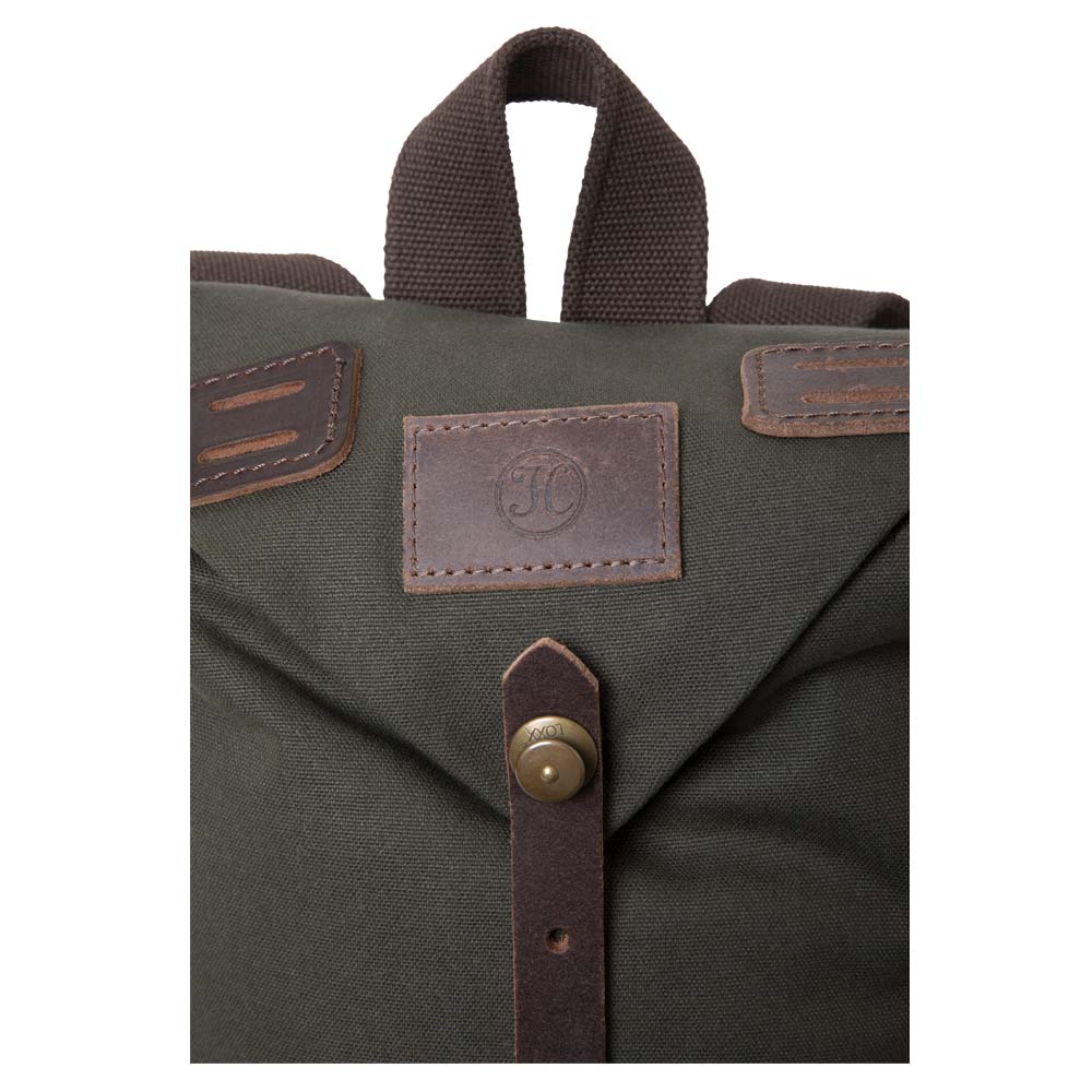 Canvas Rucksack Pur  oliv