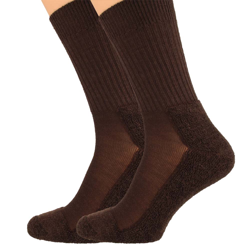 SCHUHWERK Wandersocken Merino  walnuß