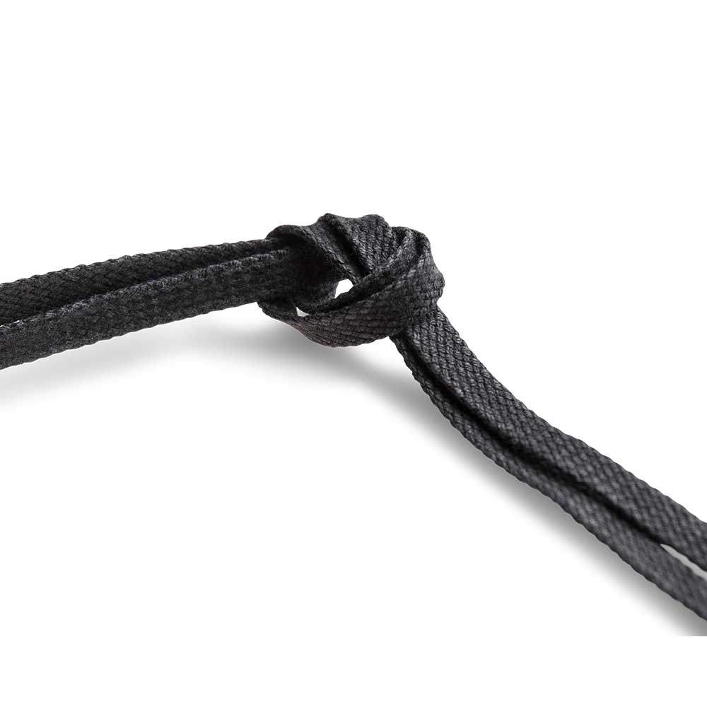 Schnürsenkel BW gewachst  schwarz