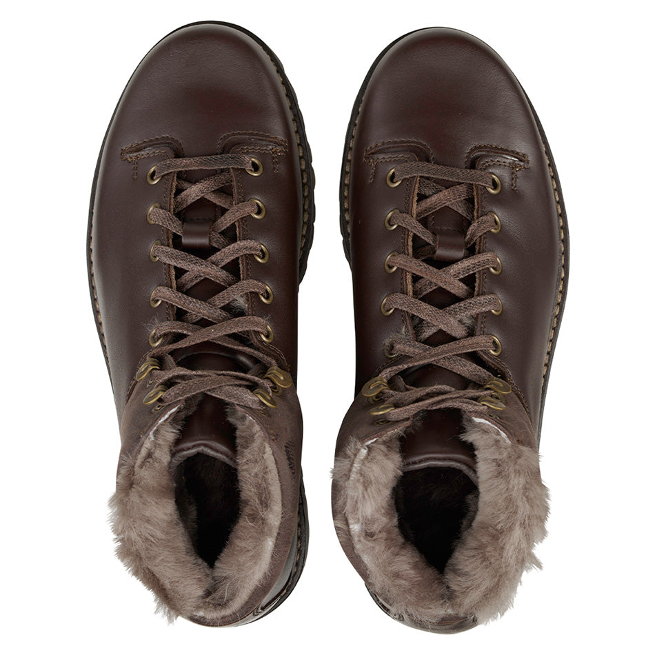 MARTHA Lammfell / kaffeebraun