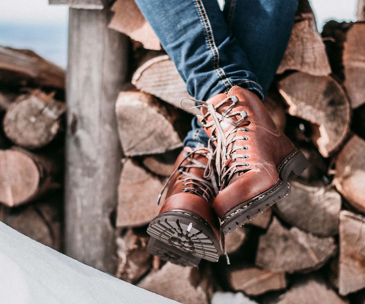 MARTHA Lammfell / kaffeebraun