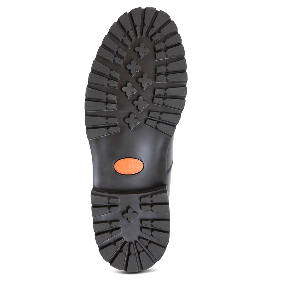 GRÜNTEN Lammfell / braungraumeliert