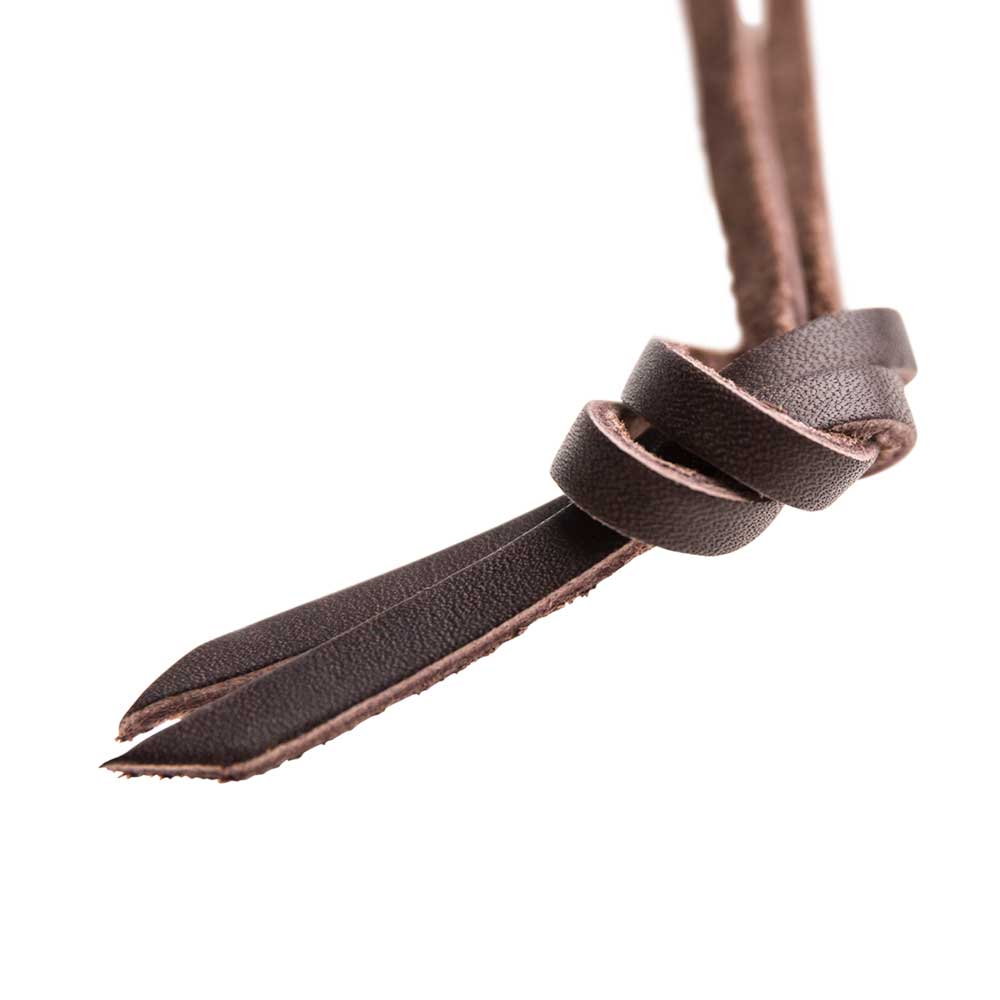 HAFERL Schnürsenkel Rindleder 091 kaffeebraun