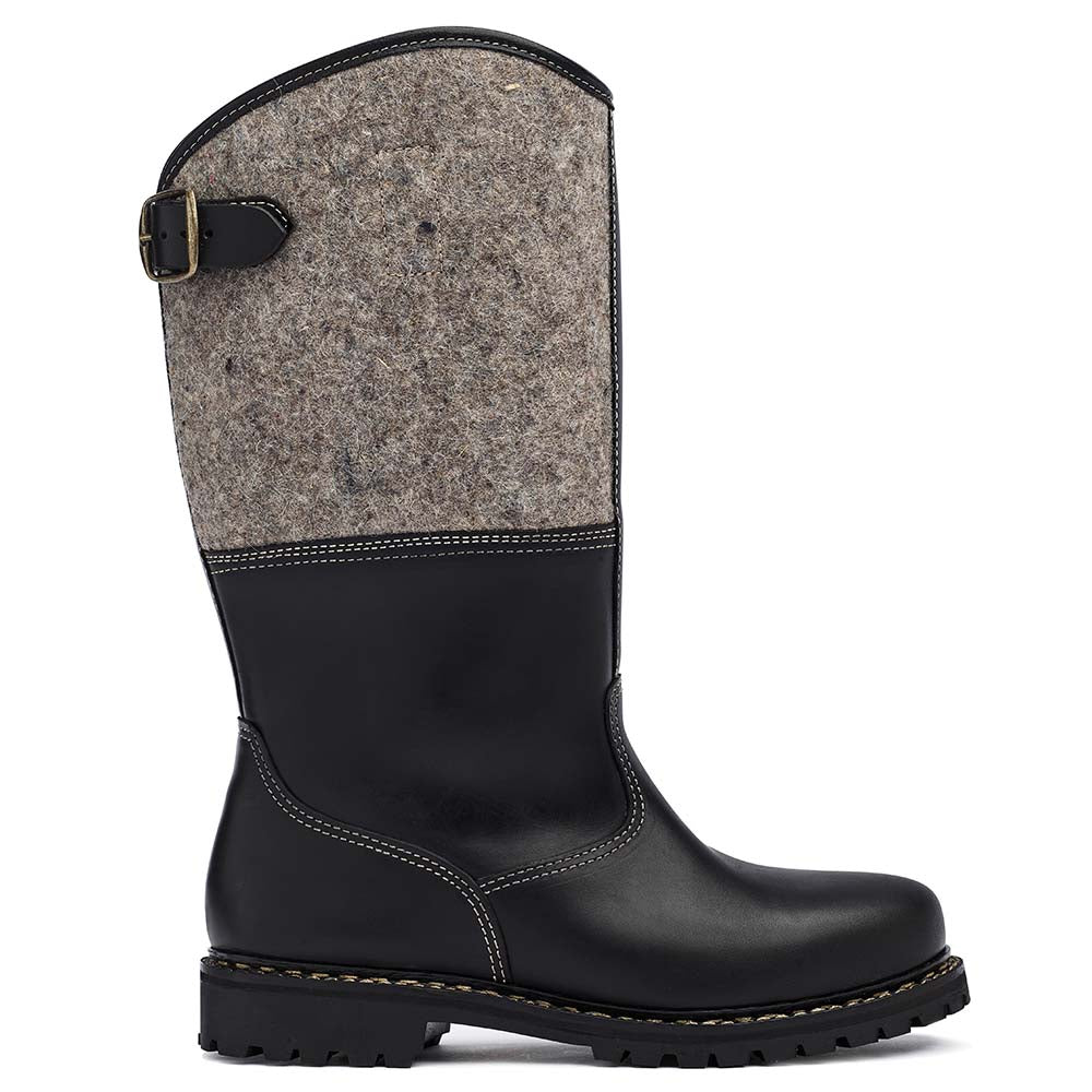 GRÜNTEN / schwarzgraumeliert