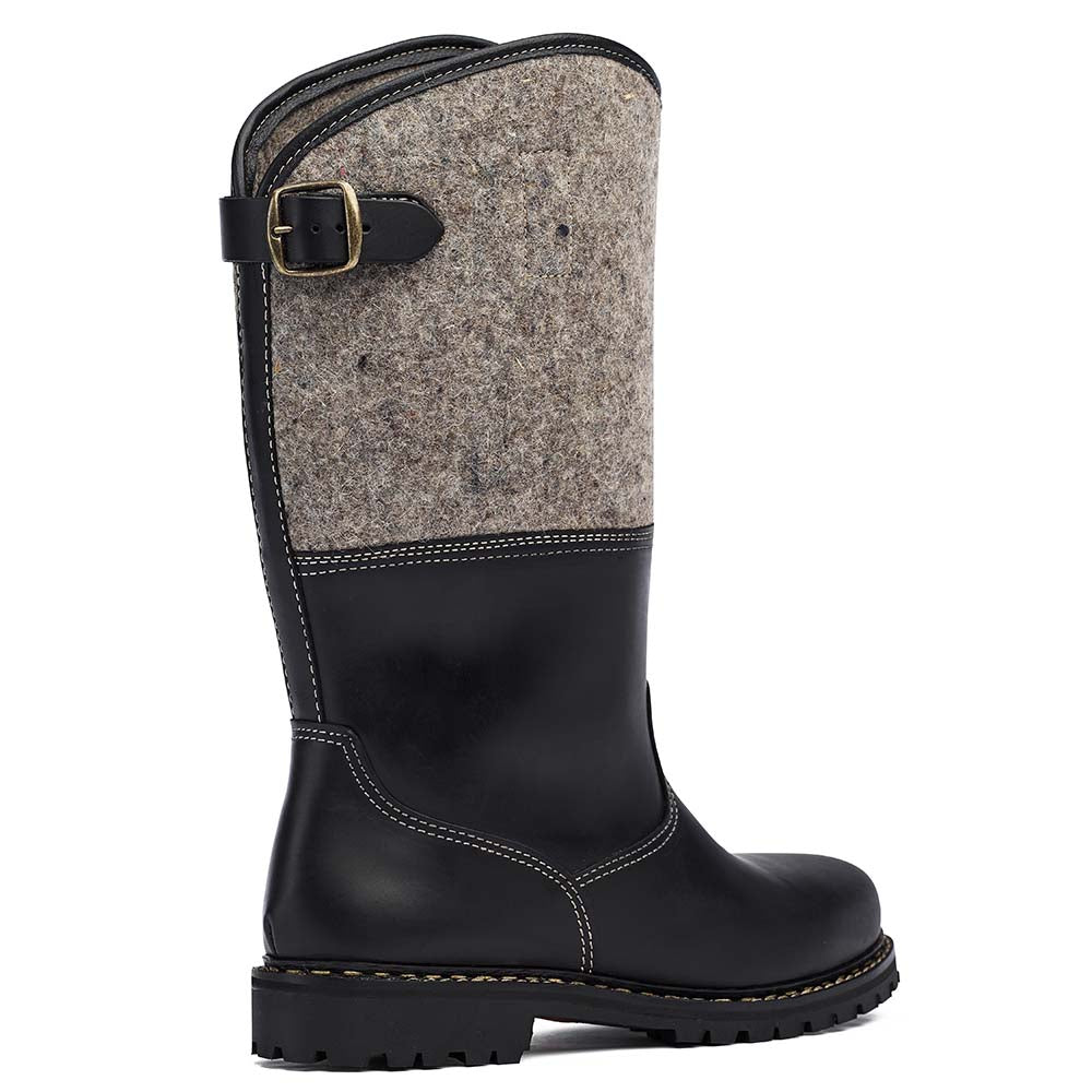 GRÜNTEN / schwarzgraumeliert