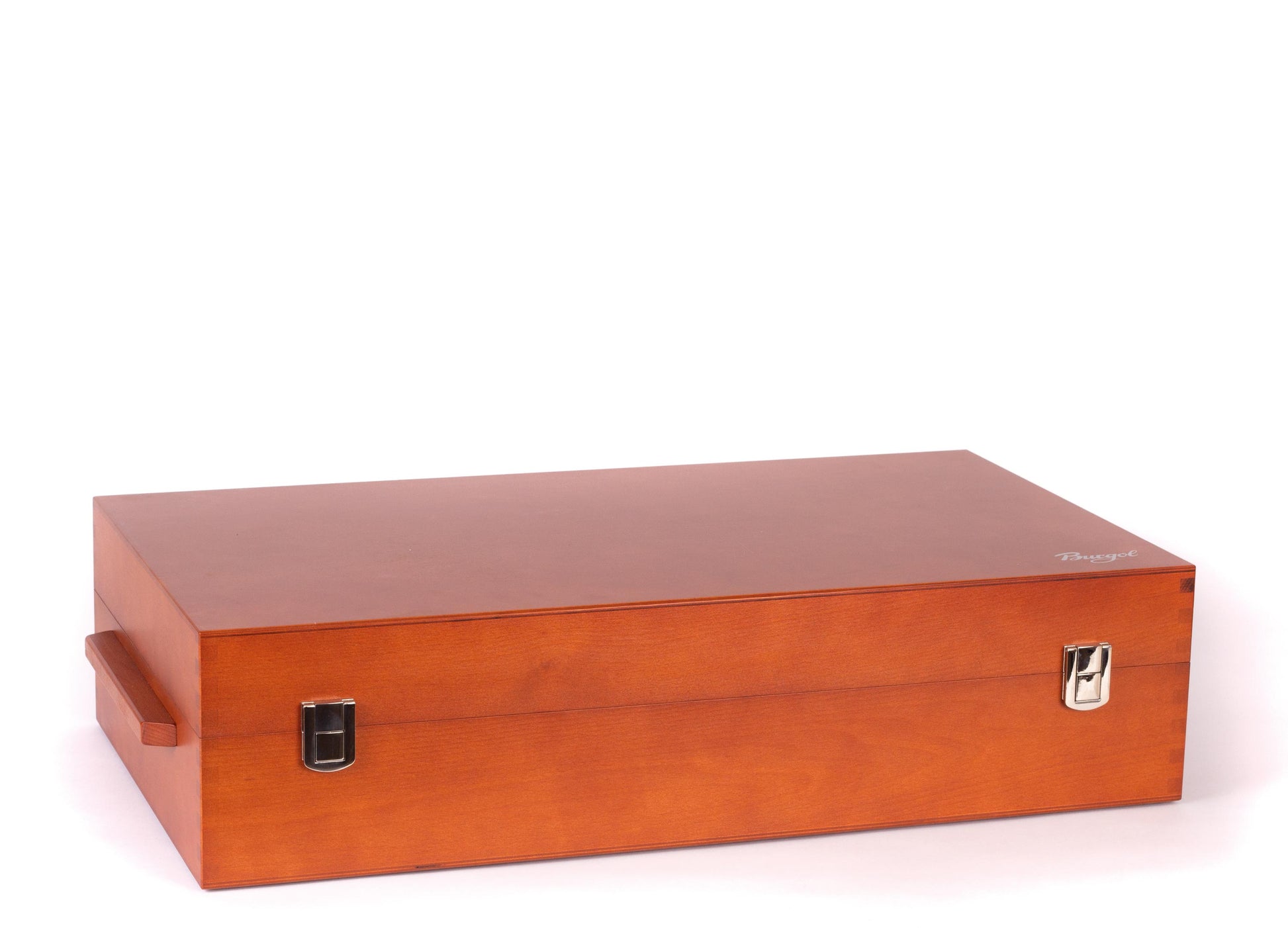 Burgol Schuhputzkasten hellbraun ohne Füllung