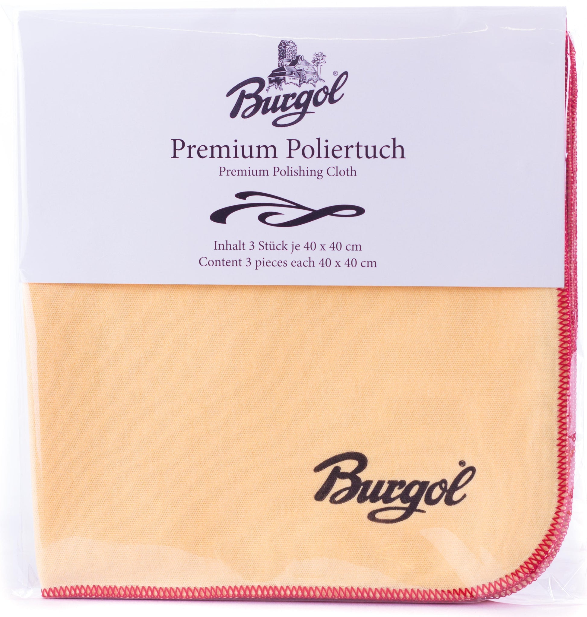 Burgol Premium Poliertuch 3er-Set