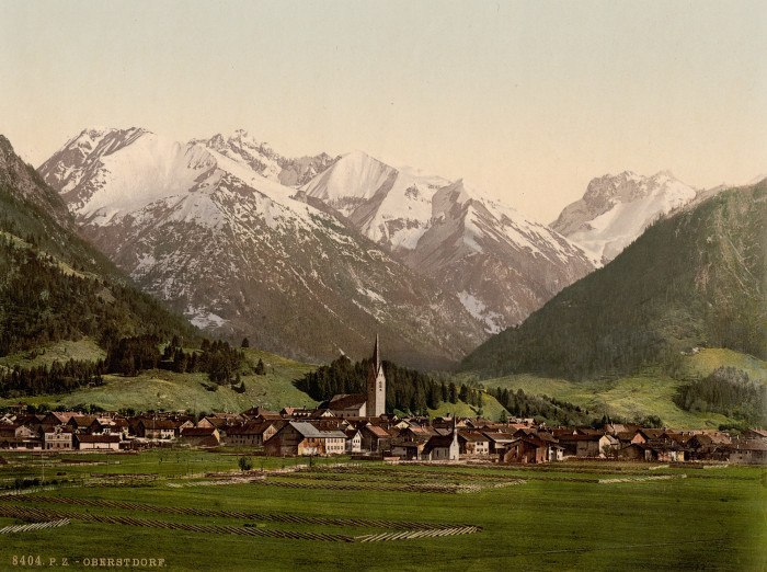 Oberstdorf um 1900